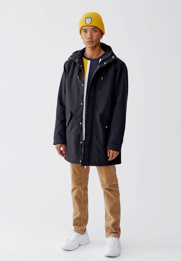

Куртка утепленная Pull&Bear, Черный