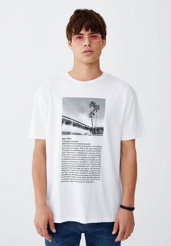 

Футболка Pull&Bear, Белый
