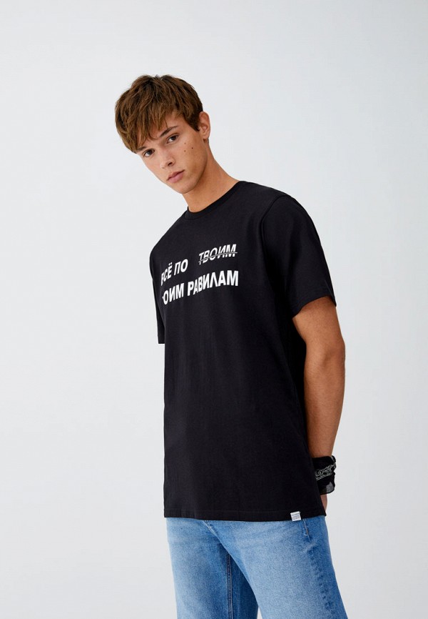 

Футболка Pull&Bear, Черный
