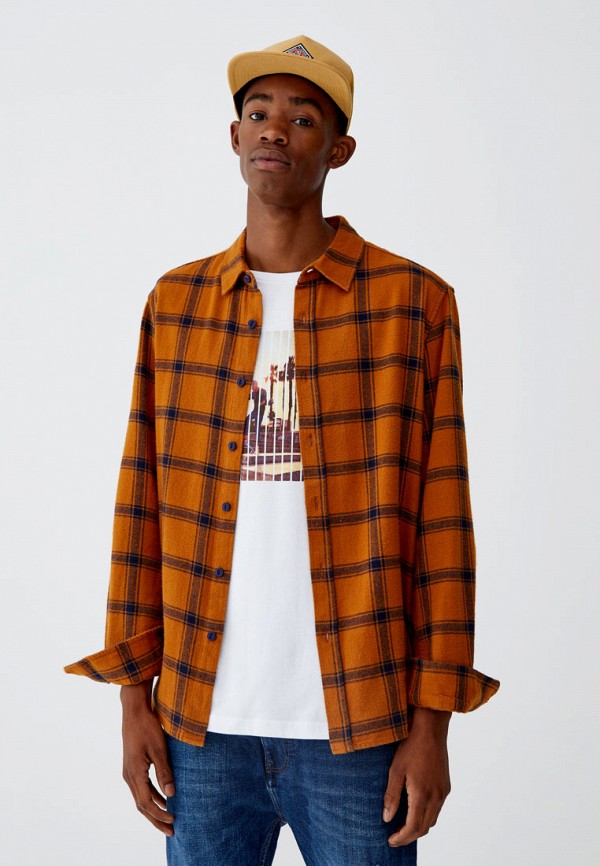 все цены на Рубашка Pull&Bear Pull&Bear IX001XM000FE онлайн