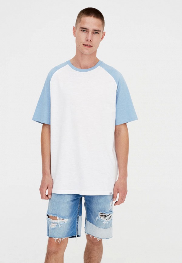

Футболка Pull&Bear, Join Life, Белый