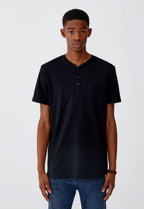

Футболка Pull&Bear, Join Life, Черный