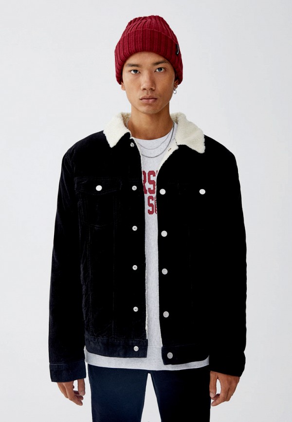

Куртка утепленная Pull&Bear, Черный