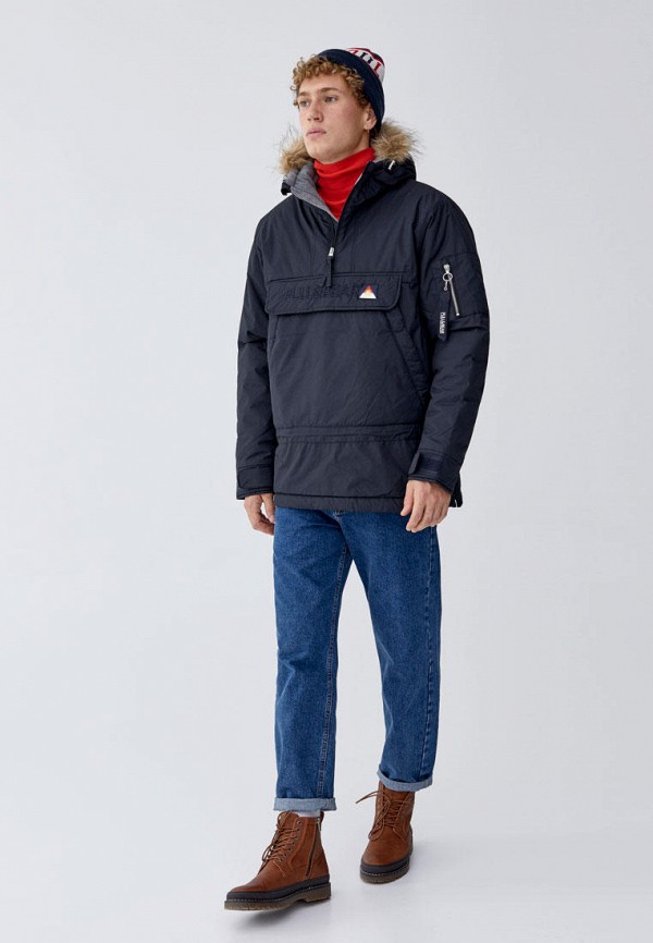 

Куртка утепленная Pull&Bear, Синий