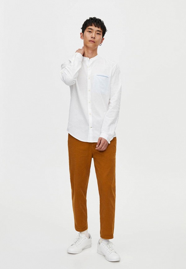 

Рубашка Pull&Bear, Белый, Join Life