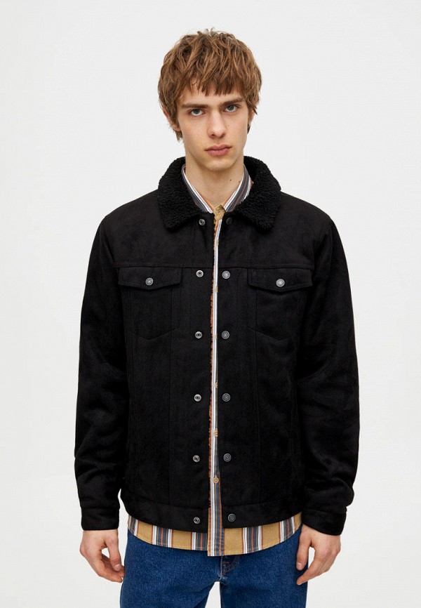 

Куртка утепленная Pull&Bear, Черный