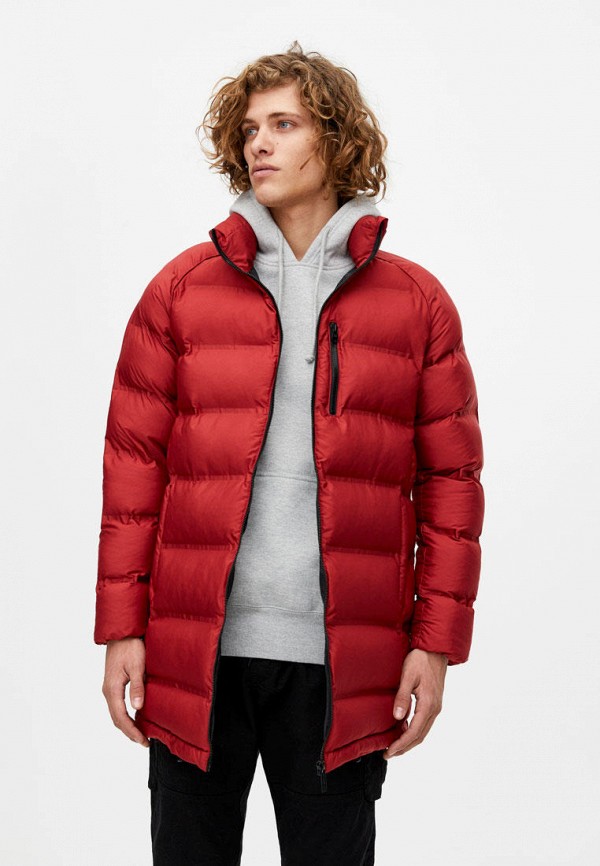 

Куртка утепленная Pull&Bear, Красный