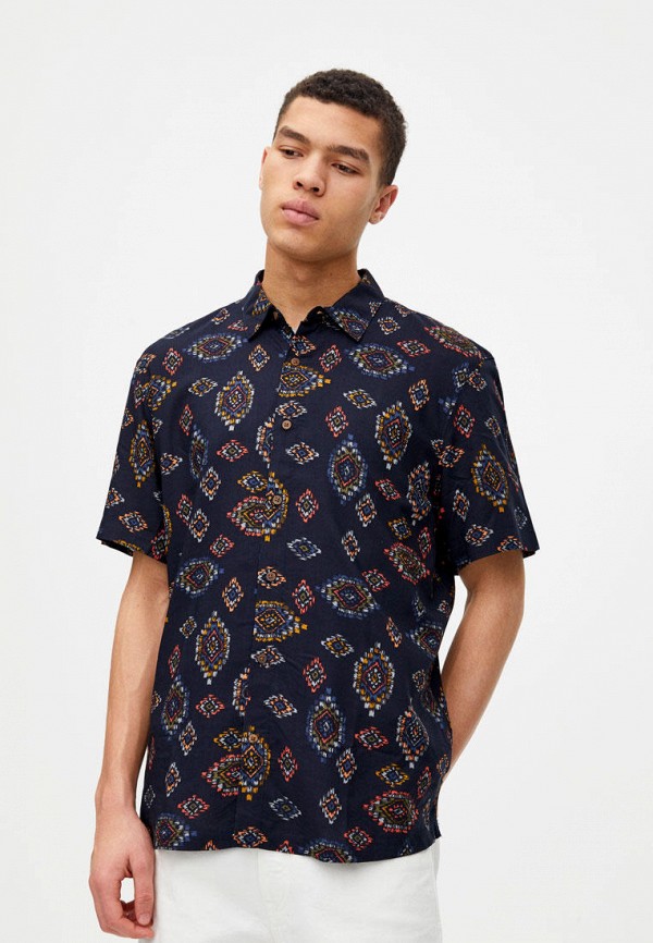 

Рубашка Pull&Bear, Синий