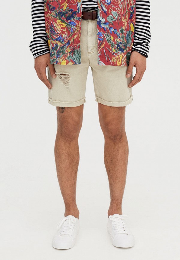 

Шорты Pull&Bear, Бежевый
