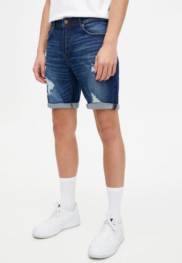 

Шорты джинсовые Pull&Bear, Синий