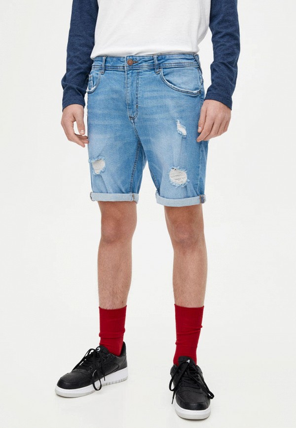 

Шорты джинсовые Pull&Bear, Синий
