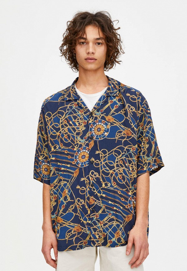 

Рубашка Pull&Bear, Синий