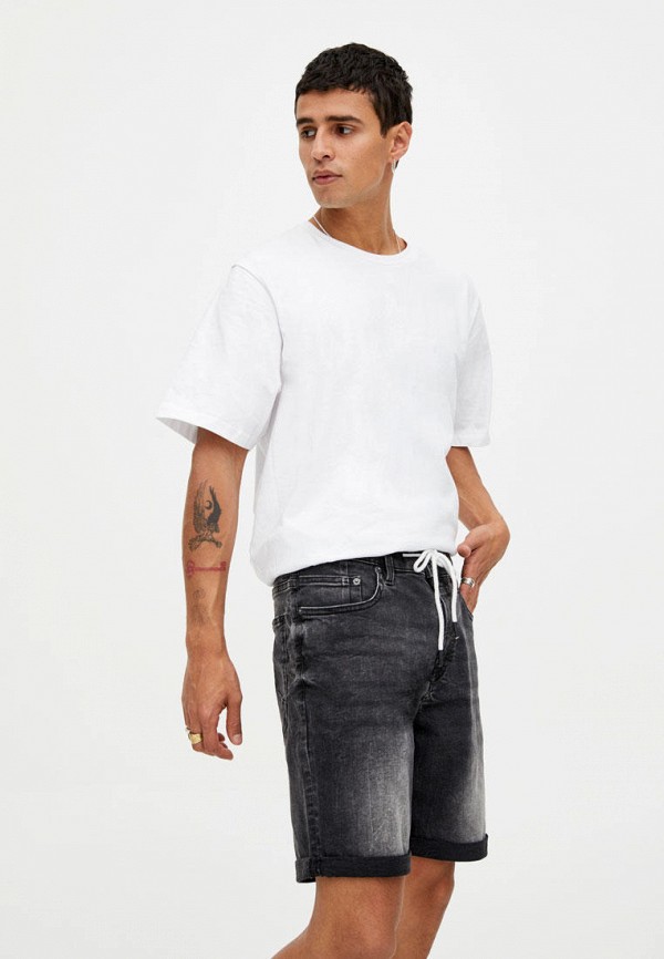 

Шорты джинсовые Pull&Bear, Серый, SKINNY