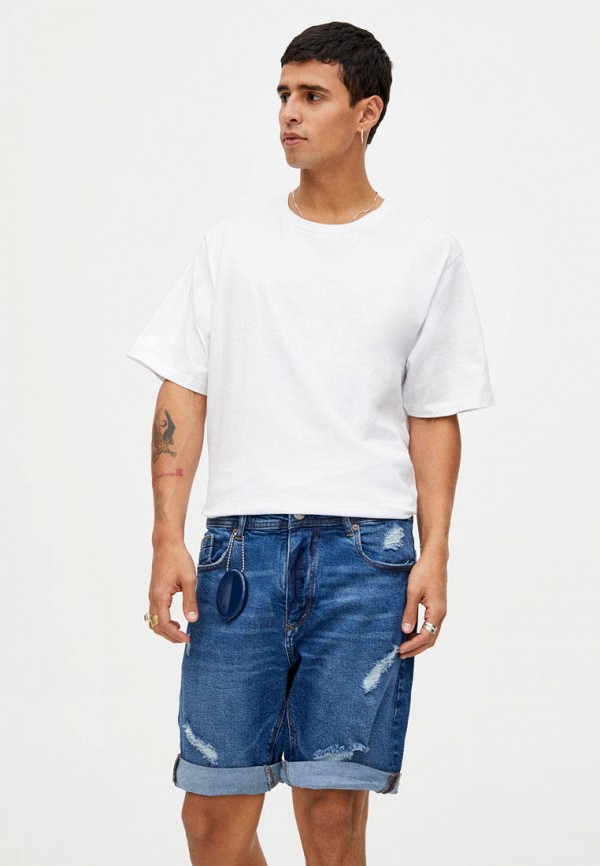 

Шорты джинсовые Pull&Bear, Синий