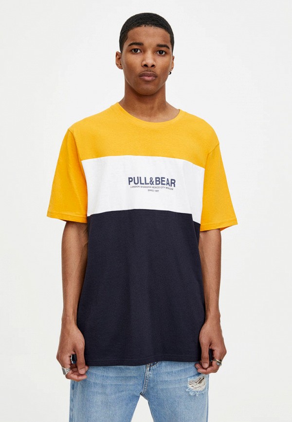 

Футболка Pull&Bear, Разноцветный, Join Life