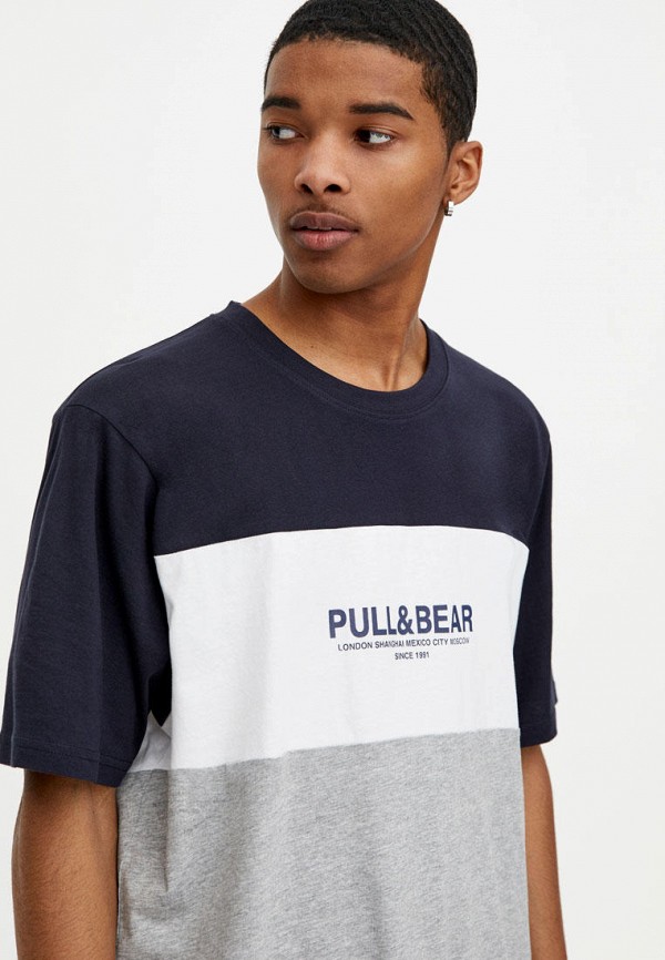

Футболка Pull&Bear, Разноцветный, Join Life
