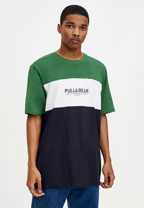

Футболка Pull&Bear, Разноцветный, Join Life