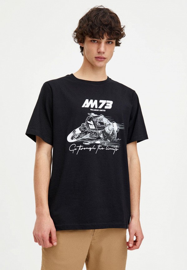 

Футболка Pull&Bear, Черный