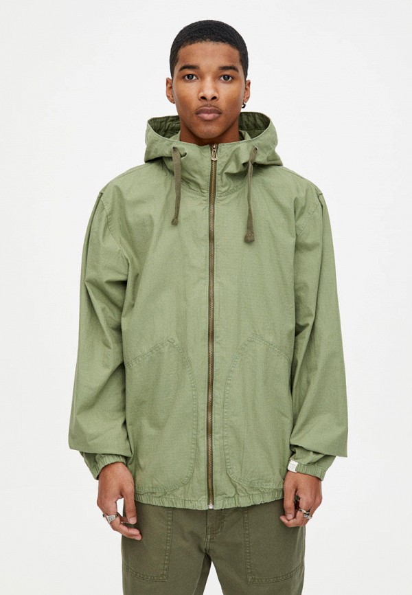 

Ветровка Pull&Bear, Хаки