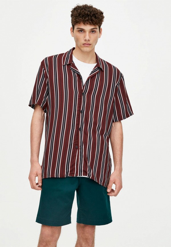 

Рубашка Pull&Bear, Бордовый
