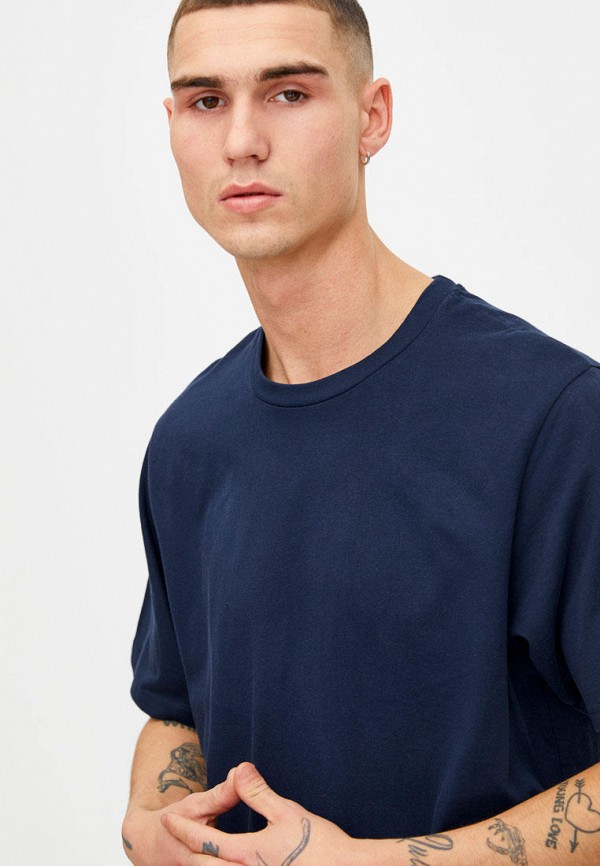 

Футболка Pull&Bear, Синий, Join Life
