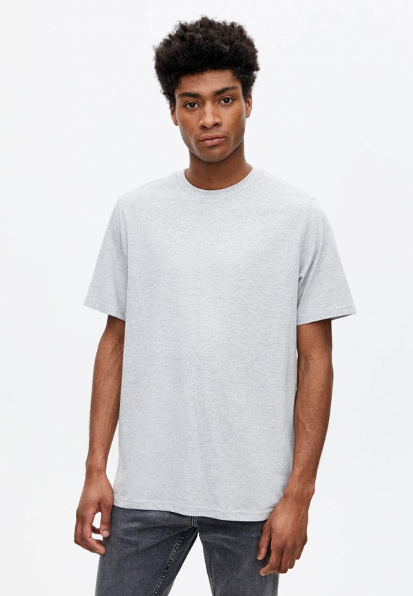 

Футболка Pull&Bear, Серый, Join Life