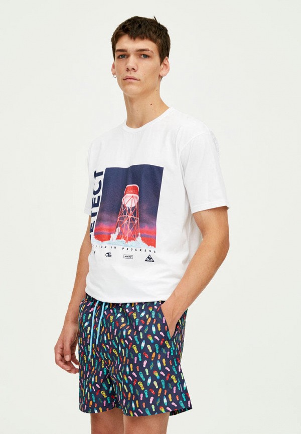 

Шорты для плавания Pull&Bear, Синий