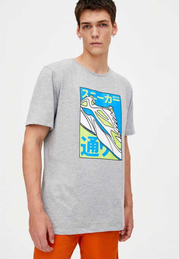 

Футболка Pull&Bear, Серый