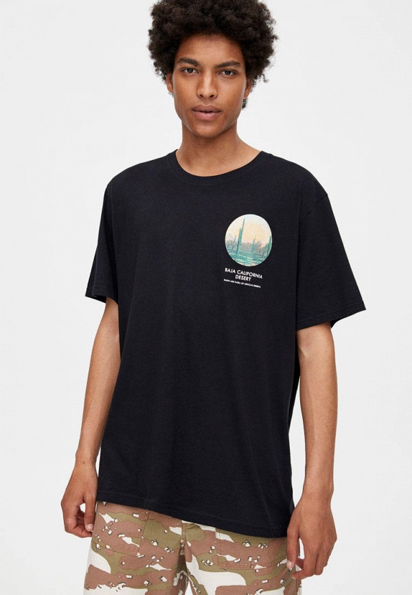 

Футболка Pull&Bear, Черный