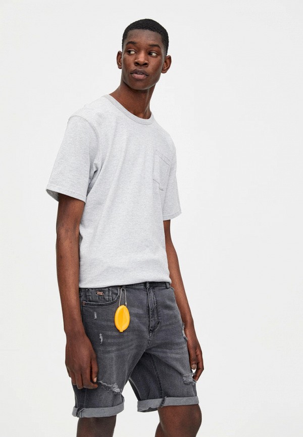 

Шорты джинсовые Pull&Bear, Серый