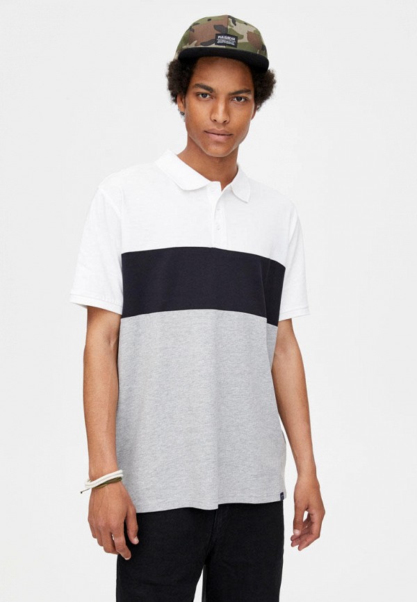 

Поло Pull&Bear, Join Life, Разноцветный