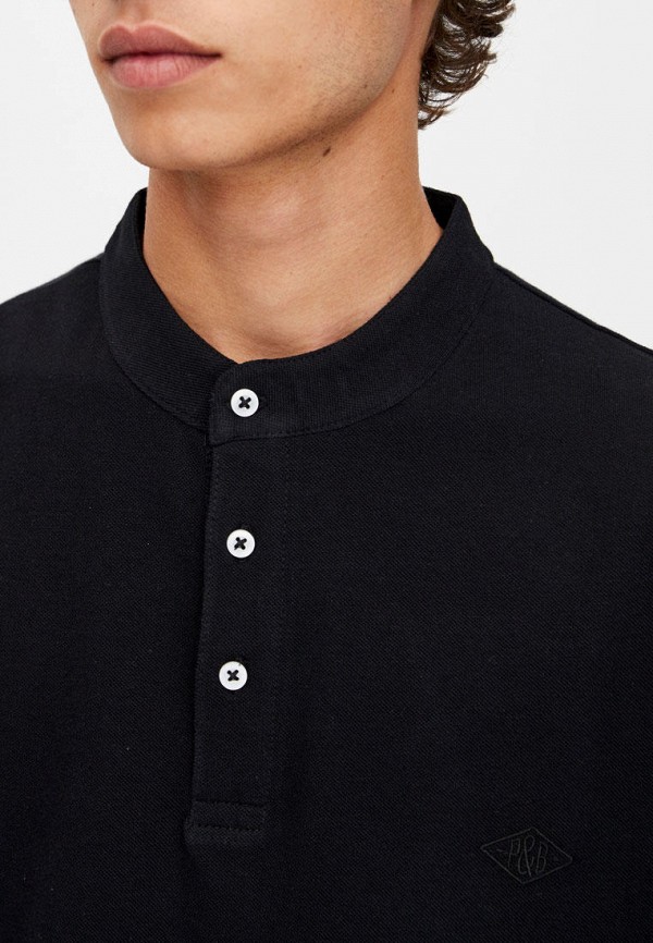 

Поло Pull&Bear, Черный