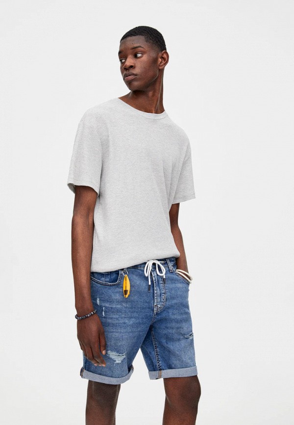 

Шорты джинсовые Pull&Bear, Синий