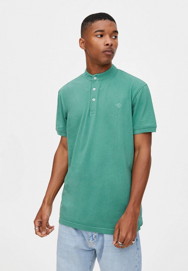 

Футболка Pull&Bear, Бирюзовый