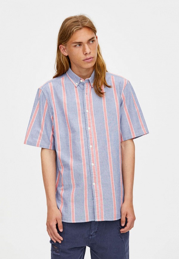 

Рубашка Pull&Bear, Синий