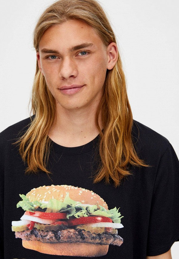 

Футболка Pull&Bear, Черный