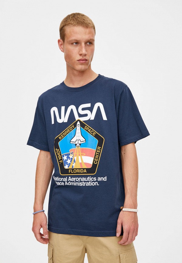 

Футболка Pull&Bear, Синий