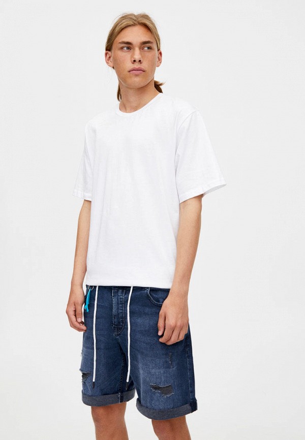 

Шорты джинсовые Pull&Bear, Синий