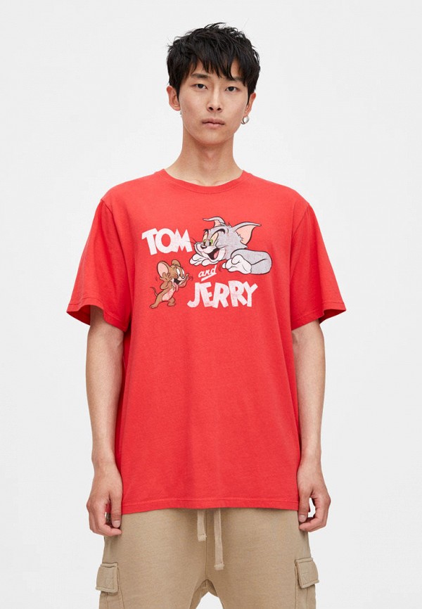 

Футболка Pull&Bear, Красный
