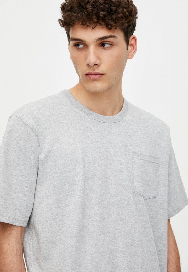 

Футболка Pull&Bear, Серый, Join Life