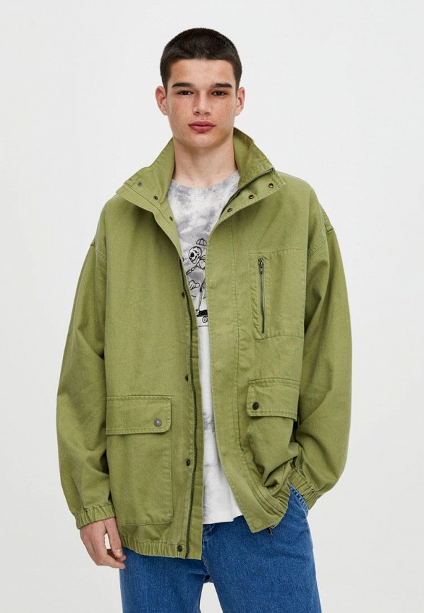 

Куртка Pull&Bear, Хаки