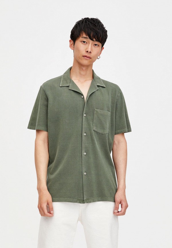 

Рубашка Pull&Bear, Хаки
