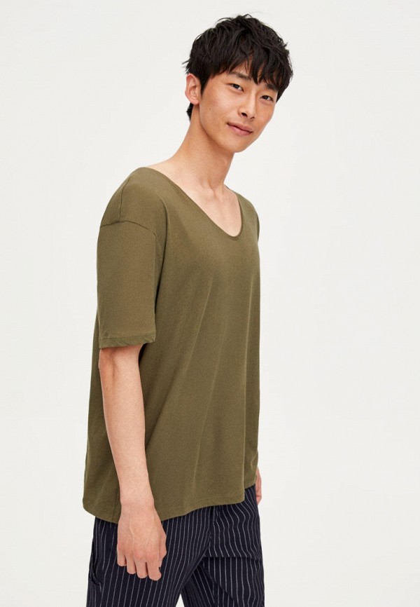 

Футболка Pull&Bear, Хаки