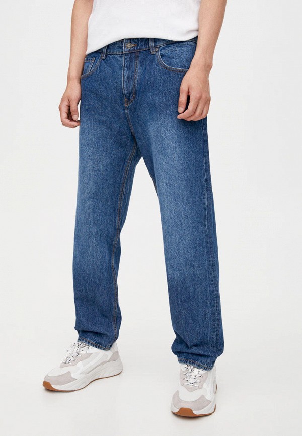 

Джинсы Pull&Bear, DAD FIT, Синий