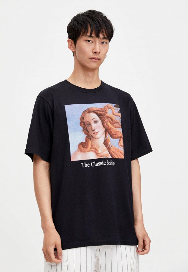 

Футболка Pull&Bear, Черный