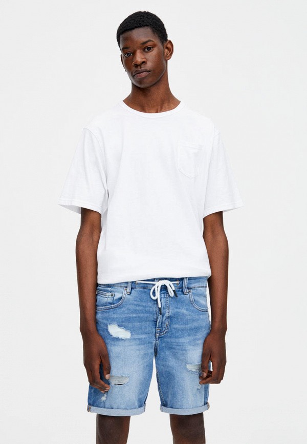 

Шорты джинсовые Pull&Bear, Голубой