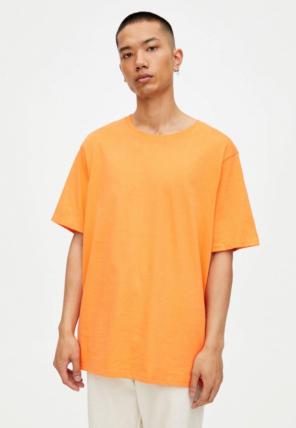 

Футболка Pull&Bear, Join Life, Оранжевый