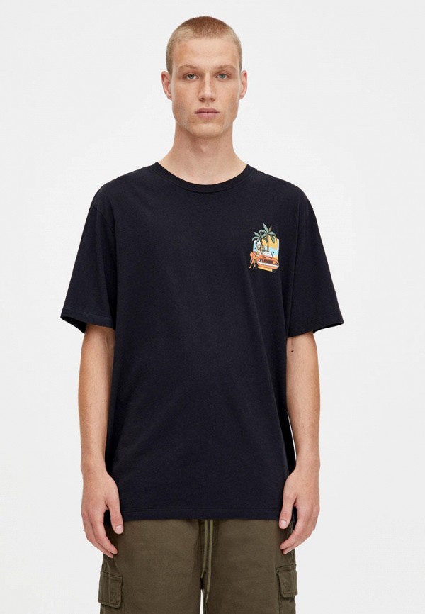 

Футболка Pull&Bear, Черный
