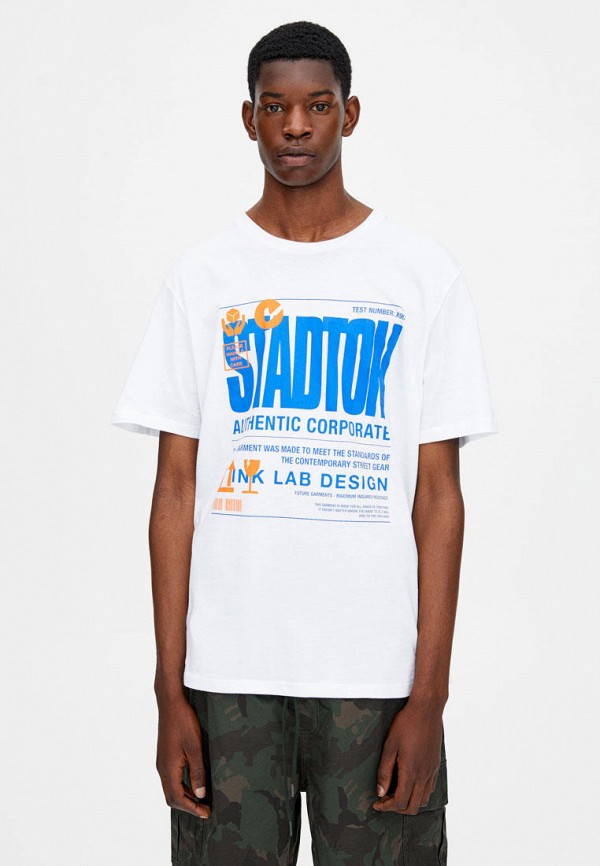 

Футболка Pull&Bear, Белый