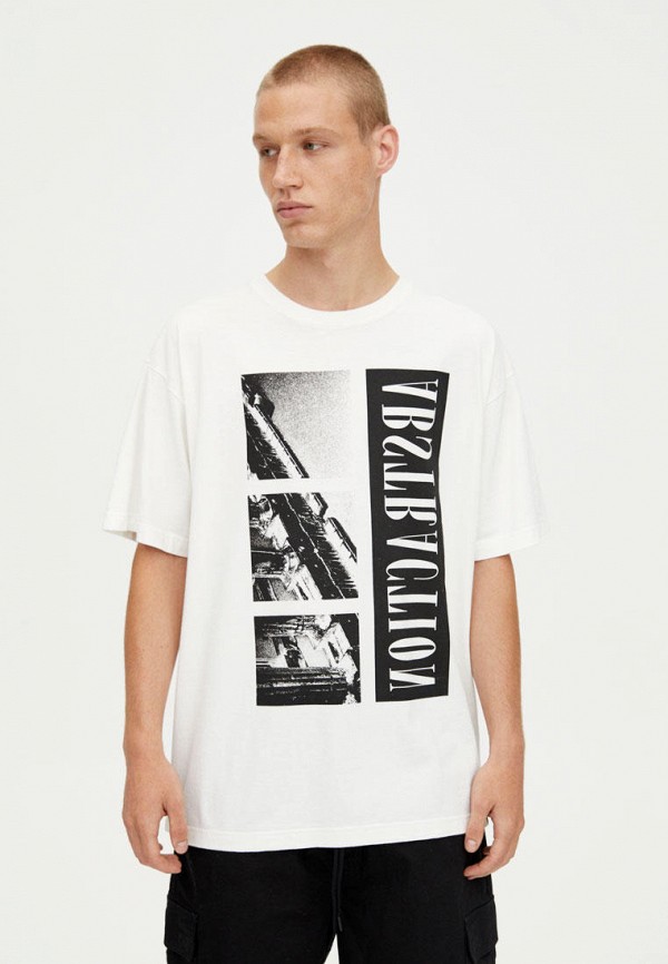 

Футболка Pull&Bear, Белый